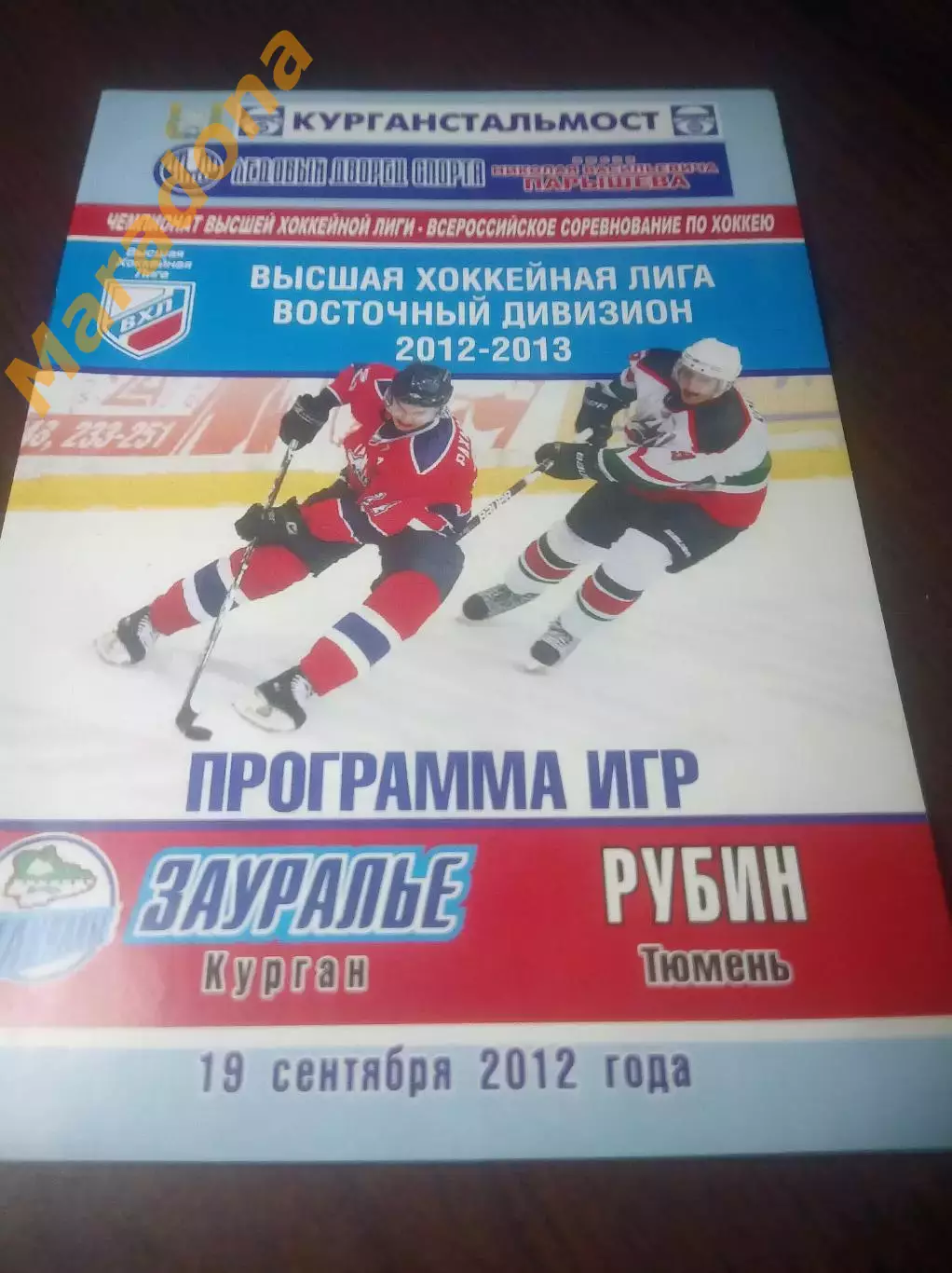 _ Зауралье Курган - Рязань 2012/2013