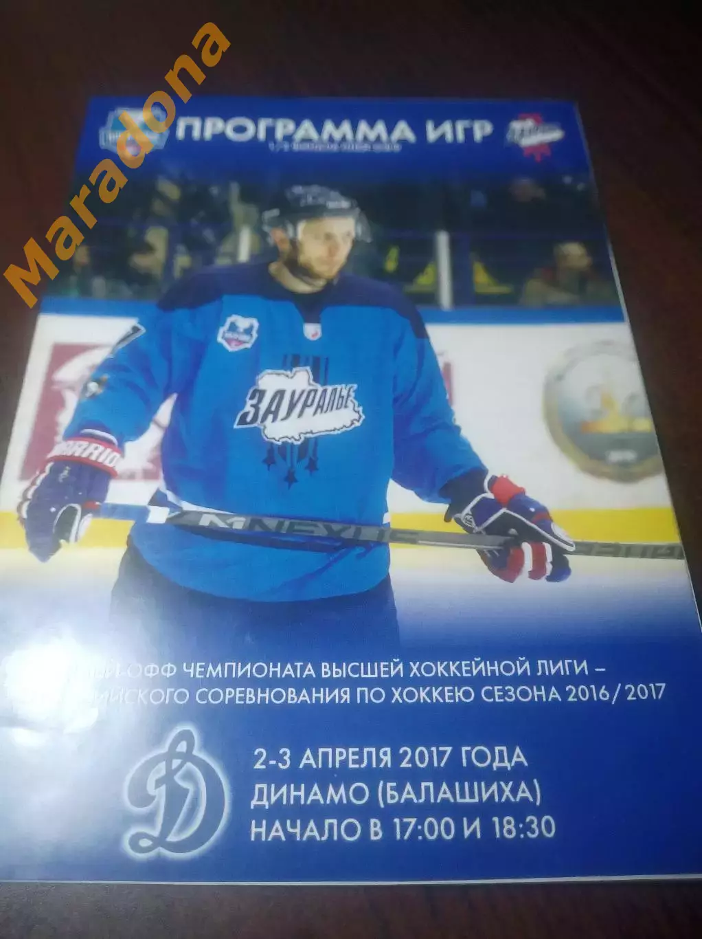 _ Зауралье Курган - Динамо Балашиха 2016/2017 Плей-офф