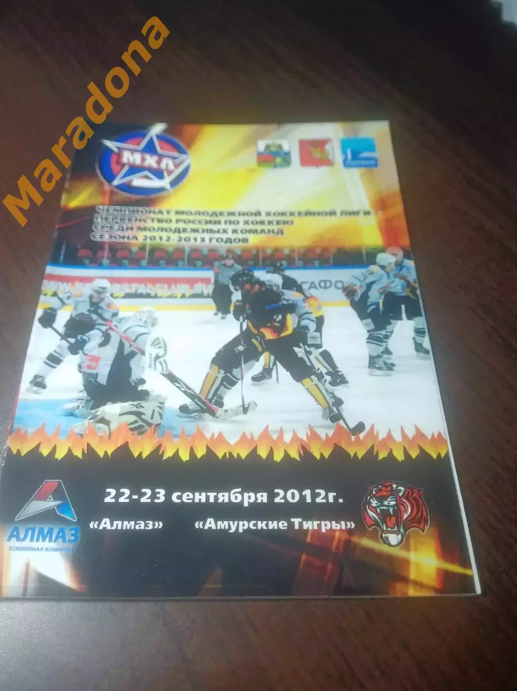 _ Алмаз Череповец - Амурские тигры Хабаровск 2012/2013