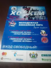 _ Тюменский Легион - Белые Медведи Челябинск + Омские Ястребы Омск 2017/2018