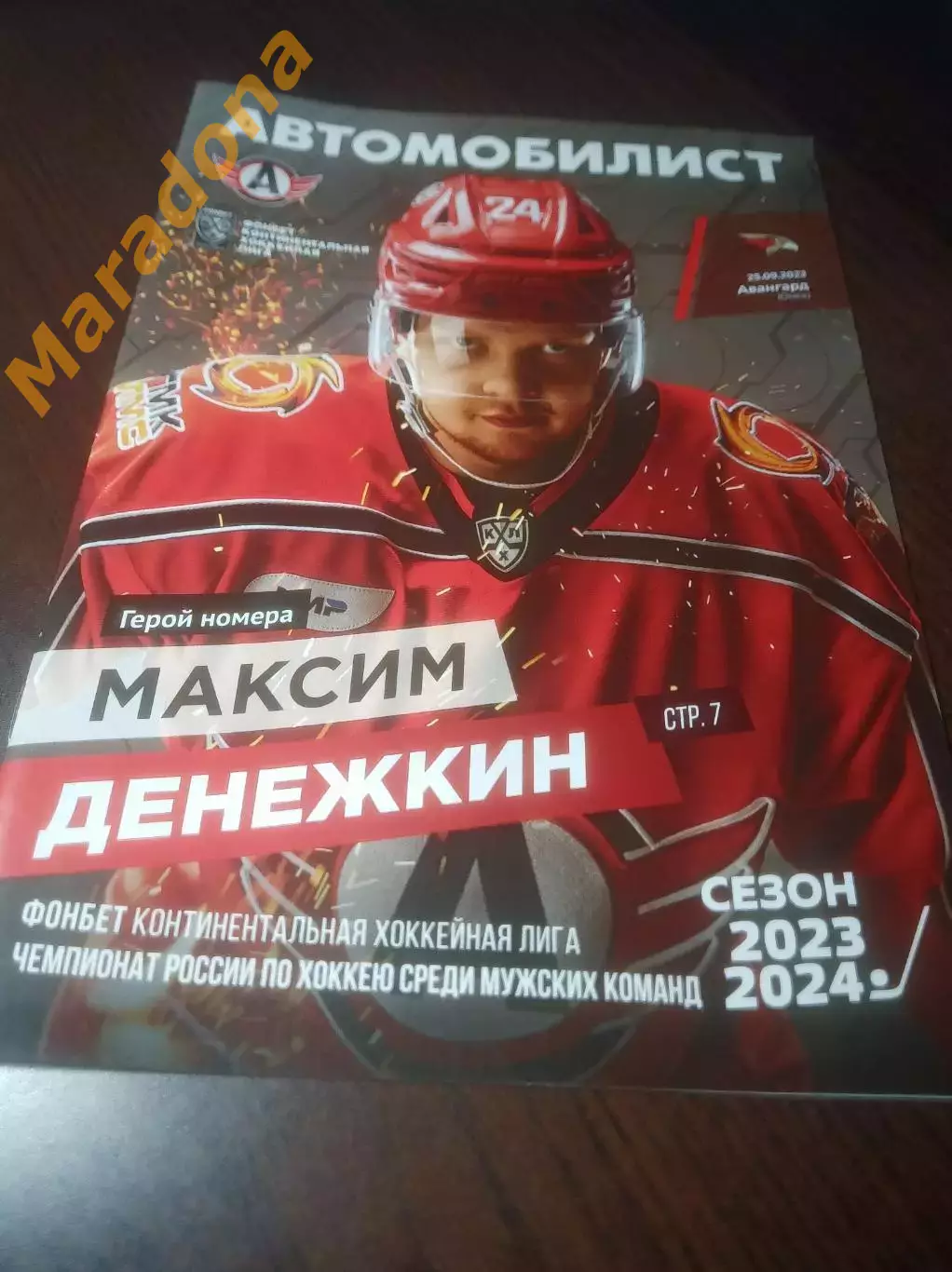 _ Автомобилист Екатеринбург - Авангард Омск 2023/2024