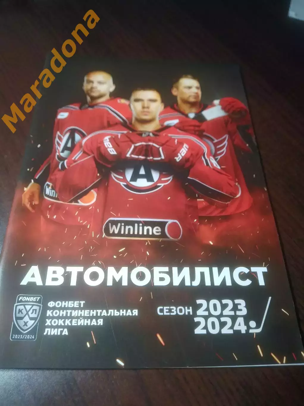 _ Хоккей с шайбой Автомобилист Екатеринбург 2023/2024