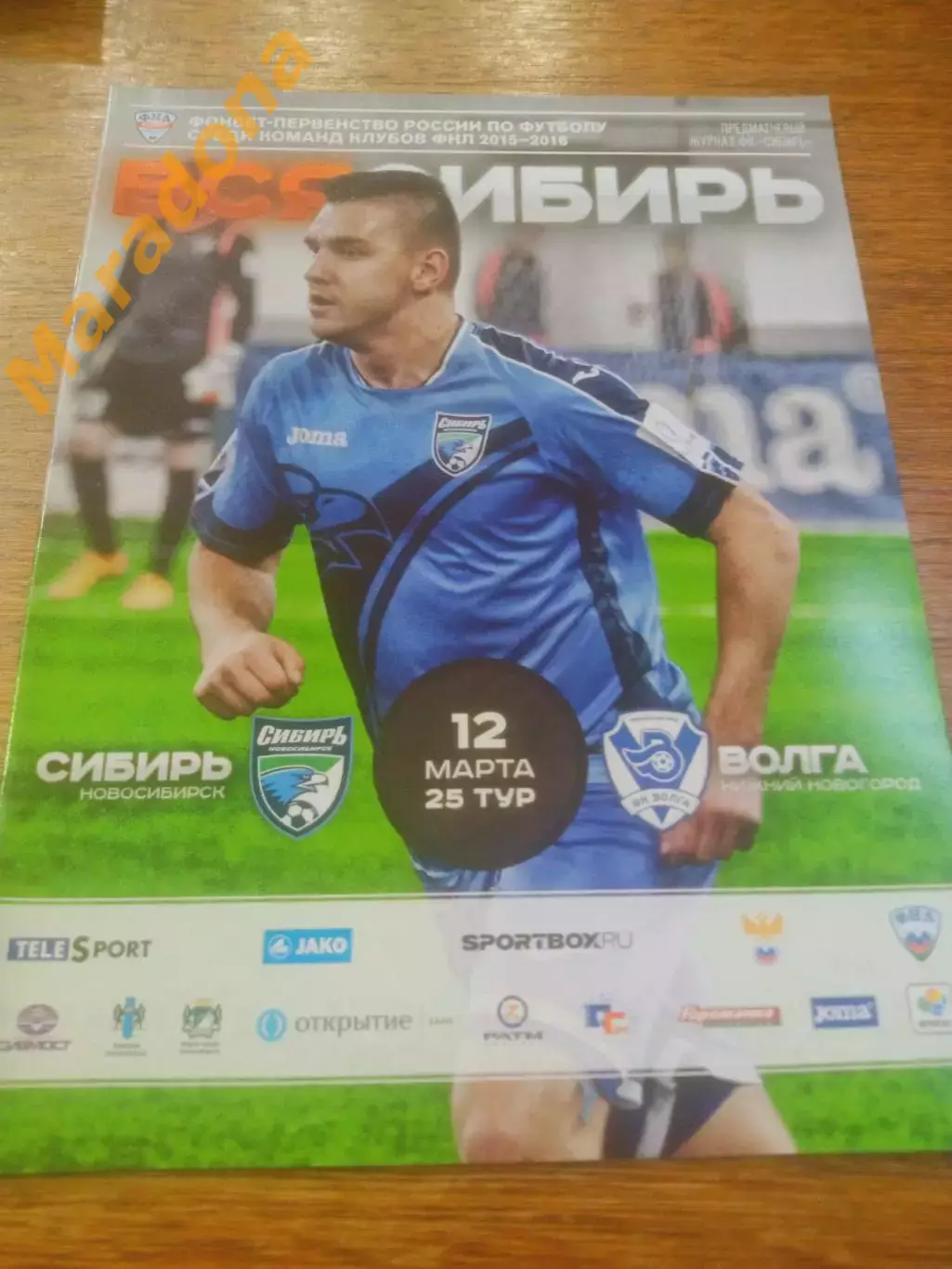 _ Сибирь Новосибирск - Волга Нижний Новгород 2016