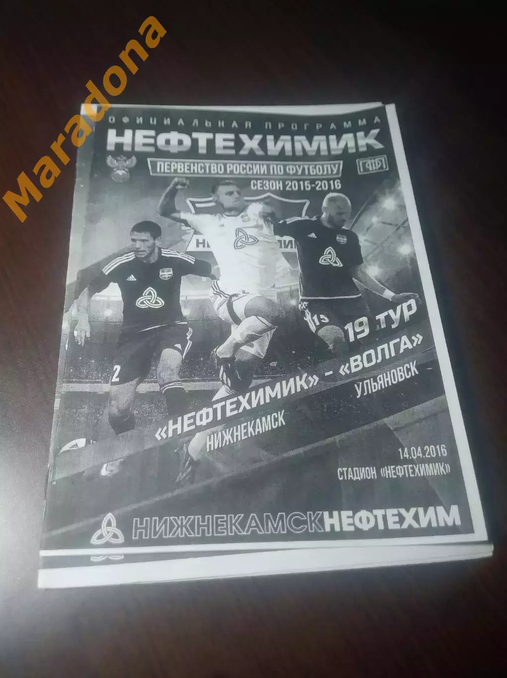 _ Нефтехимик Нижнекамск - Волга Ульяновск 2016