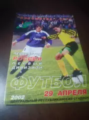 _ Газовик-Газпром Ижевск - Локомотив Чита 2002