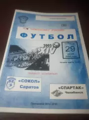 _ Сокол Саратов - Спартак Челябинск 2005