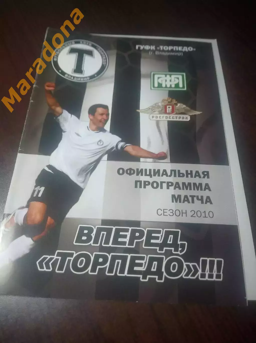 _ обложка под программку Торпедо Владимир 2010
