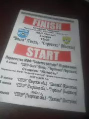 _ Волга Тверь - Строгино Москва 2017 фанатское издание
