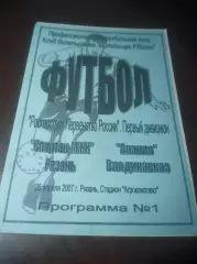 _ Спартак МЖК Рязань - Алания Владикавказ 2007