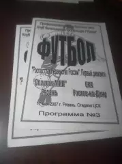 _ Спартак МЖК Рязань - СКА Ростов Ростов-на-Дону 2007