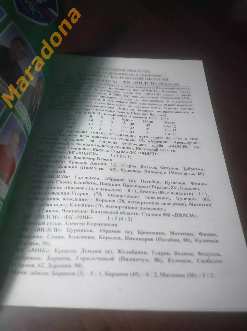 _ Мик Калуга - Вилси Калуга 2006 1
