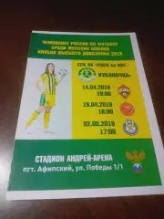 _ Кубаночка Краснодар - ЦСКА Москва + Звезда Пермь + Рязань ВДВ 2019 женщины