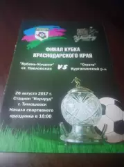 _ Кубань Холдинг Павловская - Омега Курганинск 2017 Тимашевск Кубок Финал края