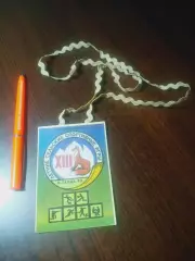 _ Вымпел 13 сельские спортивные игры Нижняя Тавда 1993 Тюмень