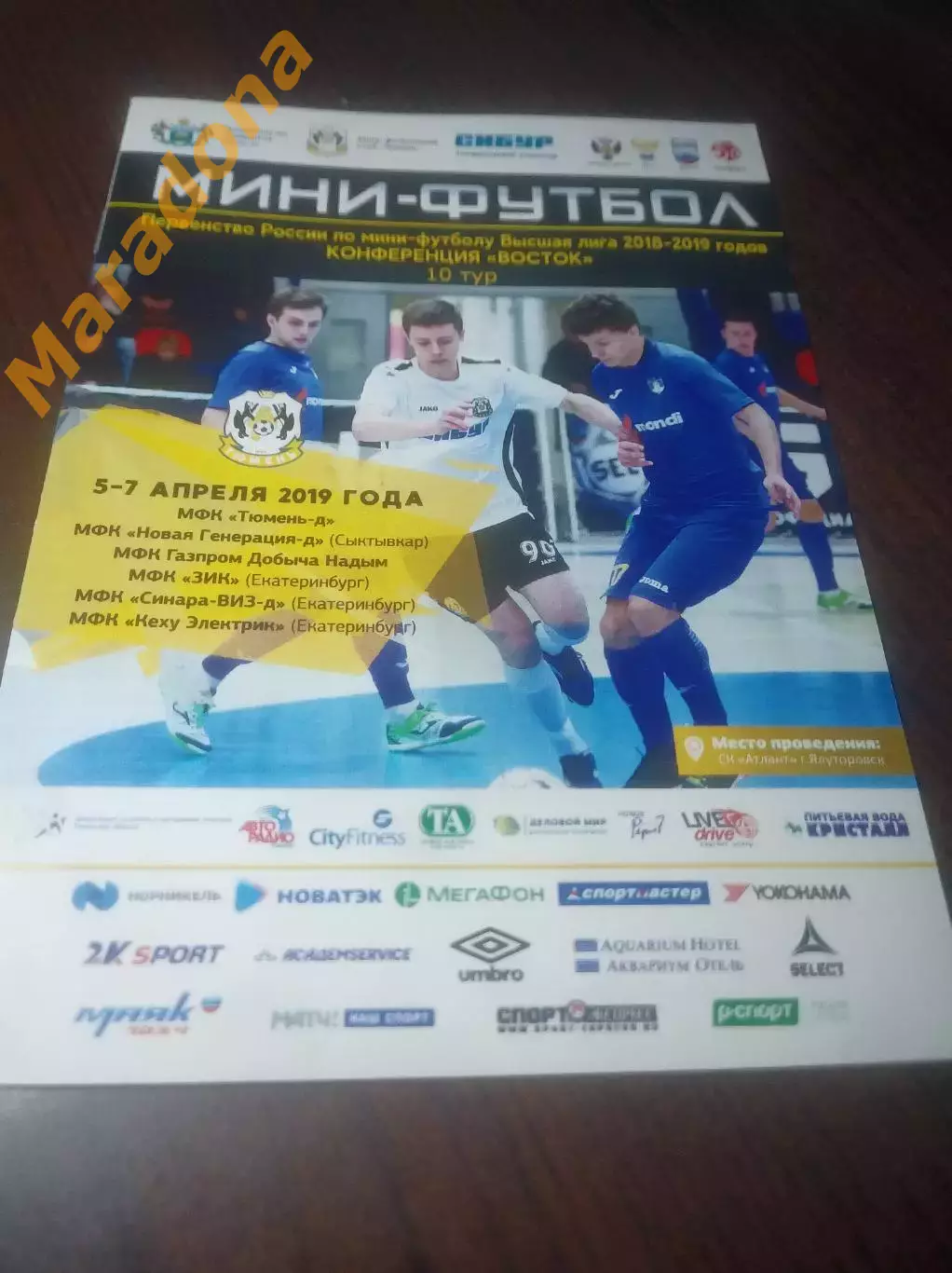 _ ВЛ 10 тур Тюмень-Дубль 2018/2019 Ялуторовск ВИЗ Екатеринбург Сыктывкар Надым