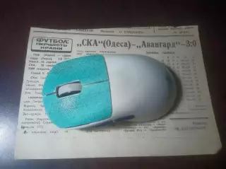 _ вырезка из газеты СКА Одесса - Авангард Ровно1984