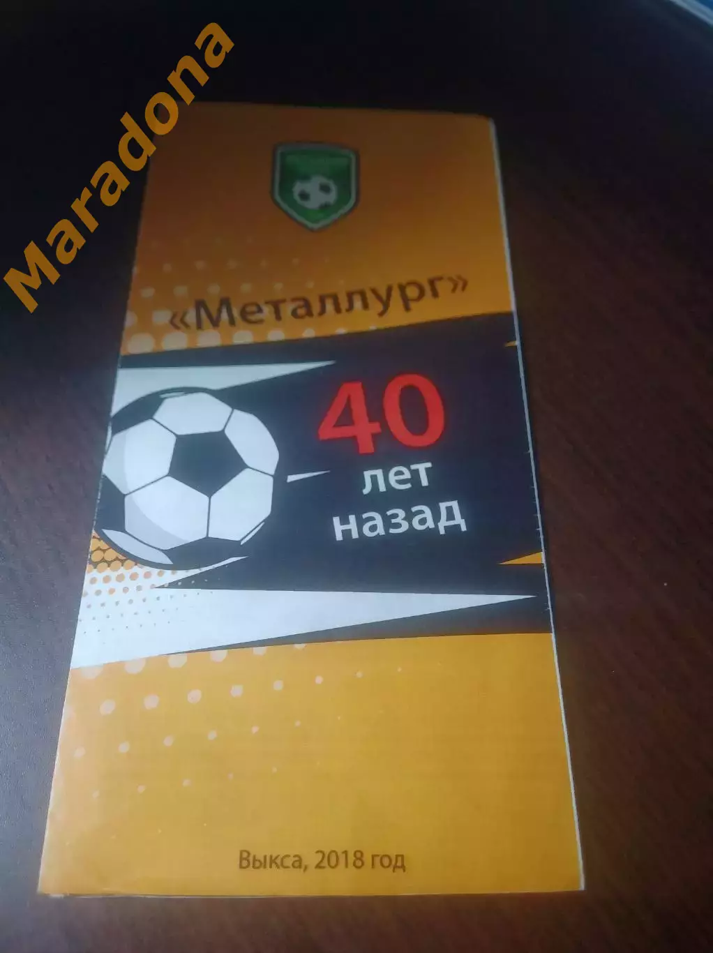 _ Металлург Выкса 2018 40 лет назад