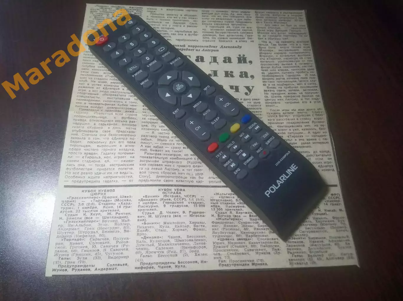 _ вырезка из газет Тироль - Днепр 1989