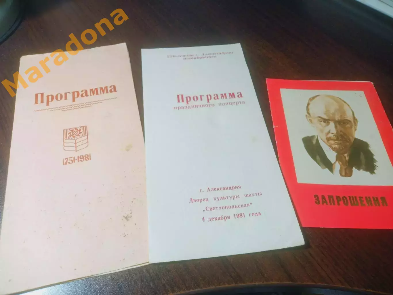 _ программа/приглашение на концерт к 230-летию Александрии/Кировоград