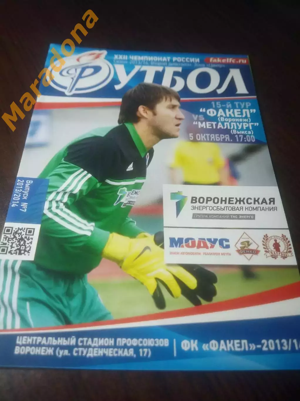 _ Факел Воронеж - Металлург Выкса Нижний Новгород 2013