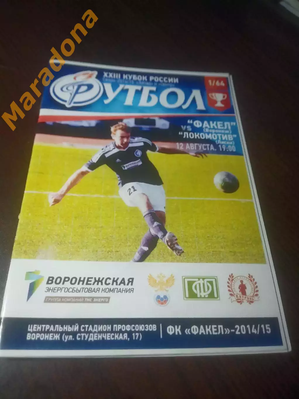 _ Динамо Воронеж - Локомотив Лиски 2014 Кубок