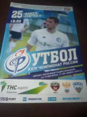 _ Факел Воронеж - Спартак 2 Москва 2016