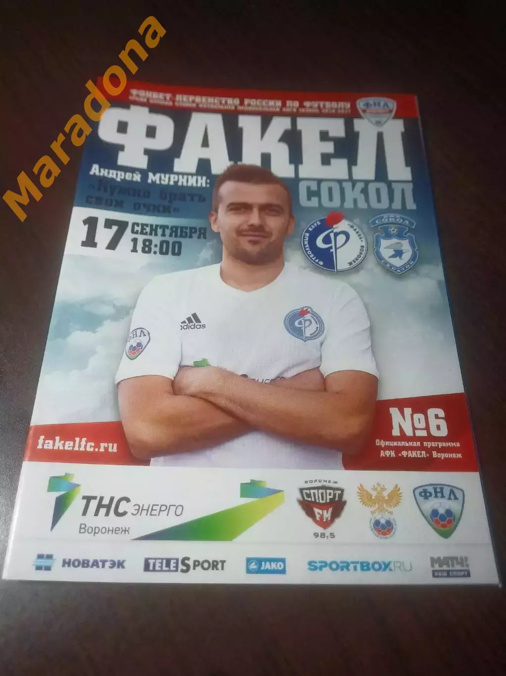 _ Факел Воронеж - Сокол Саратов 2016