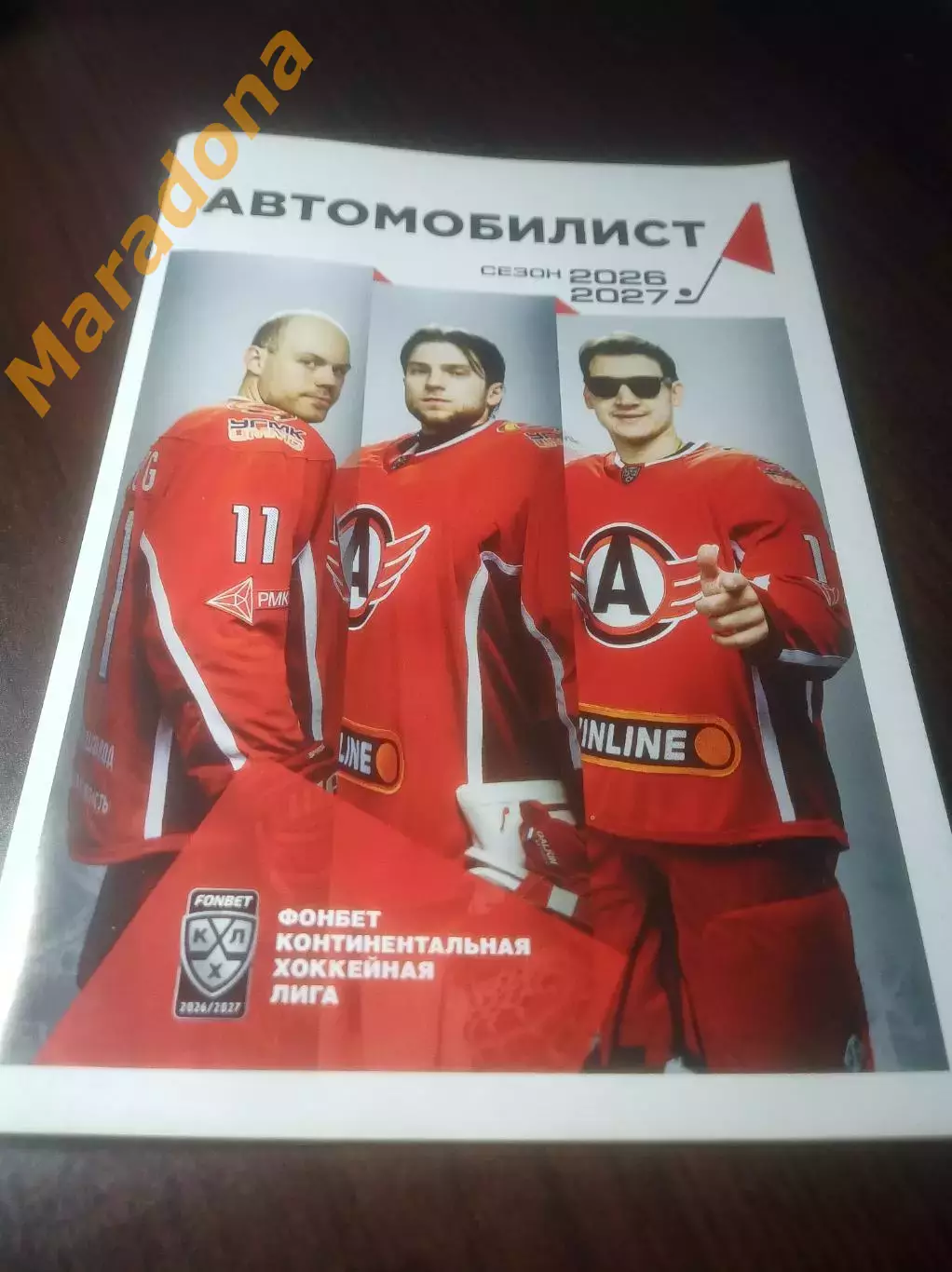 Хоккей с шайбой Автомобилист Екатеринбург 2026/2027