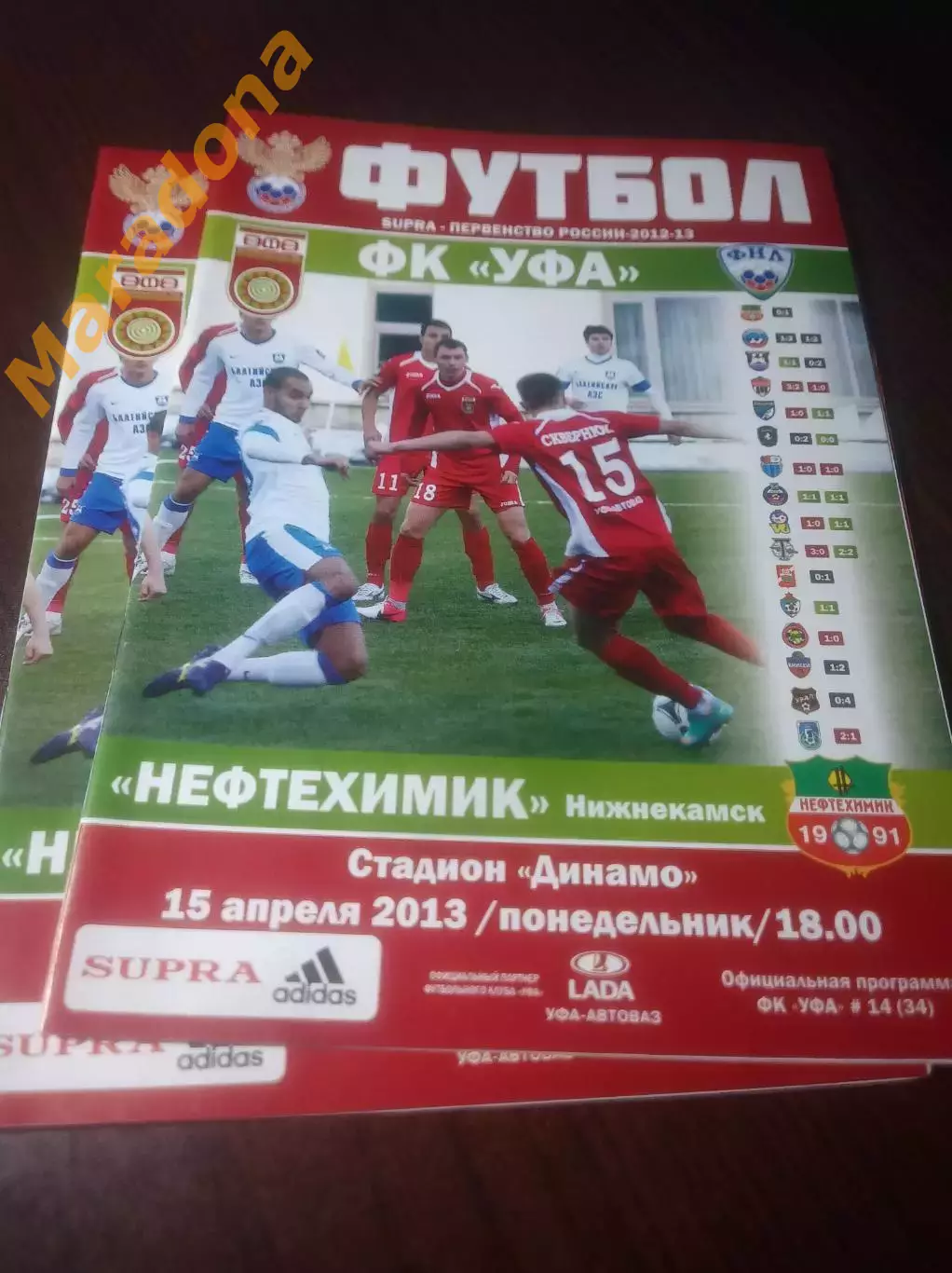 _ Уфа - Нефтехимик Нижнекамск 2013
