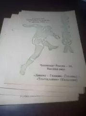 _ Динамо Газовик Тюмень - Текстильщик Камышин - 1994
