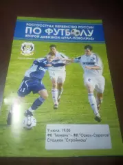 _ Тюмень - Сокол Саратов 2008