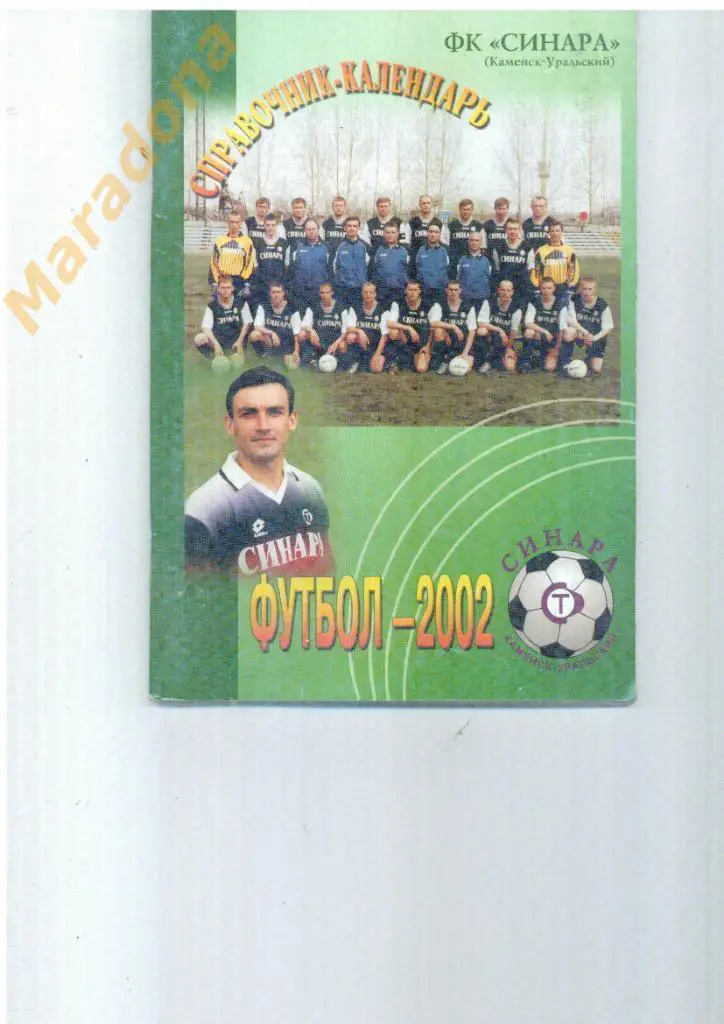 Синара Каменск Уральский 2002 областной