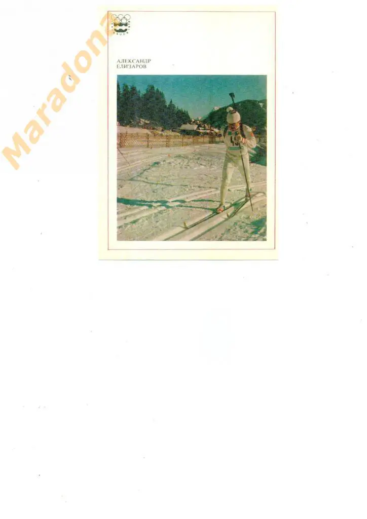 А.Елизаров лыжи