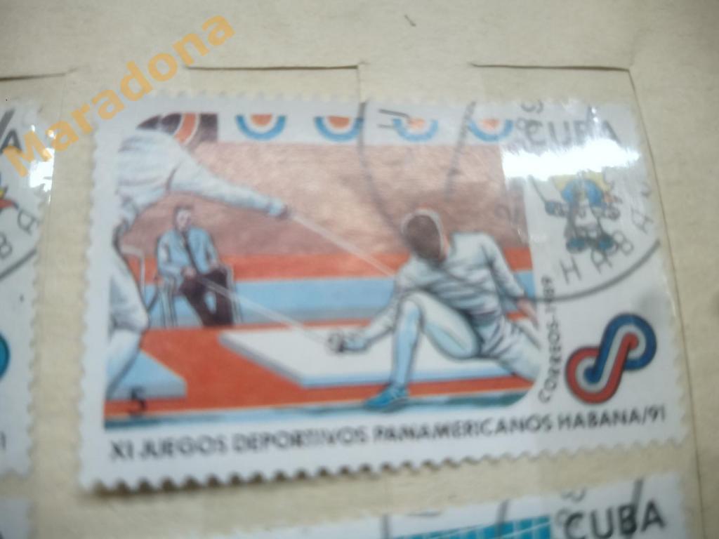ФЕХТОВАНИЕ ПАНАМЕРИКАНСКИЕ СПОРТИВНЫЕ ИГРЫ Гавана 1991 Куба