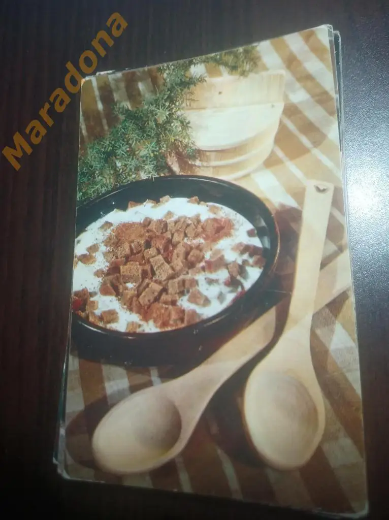 Тюря с простоквашей РЕЦЕПТ