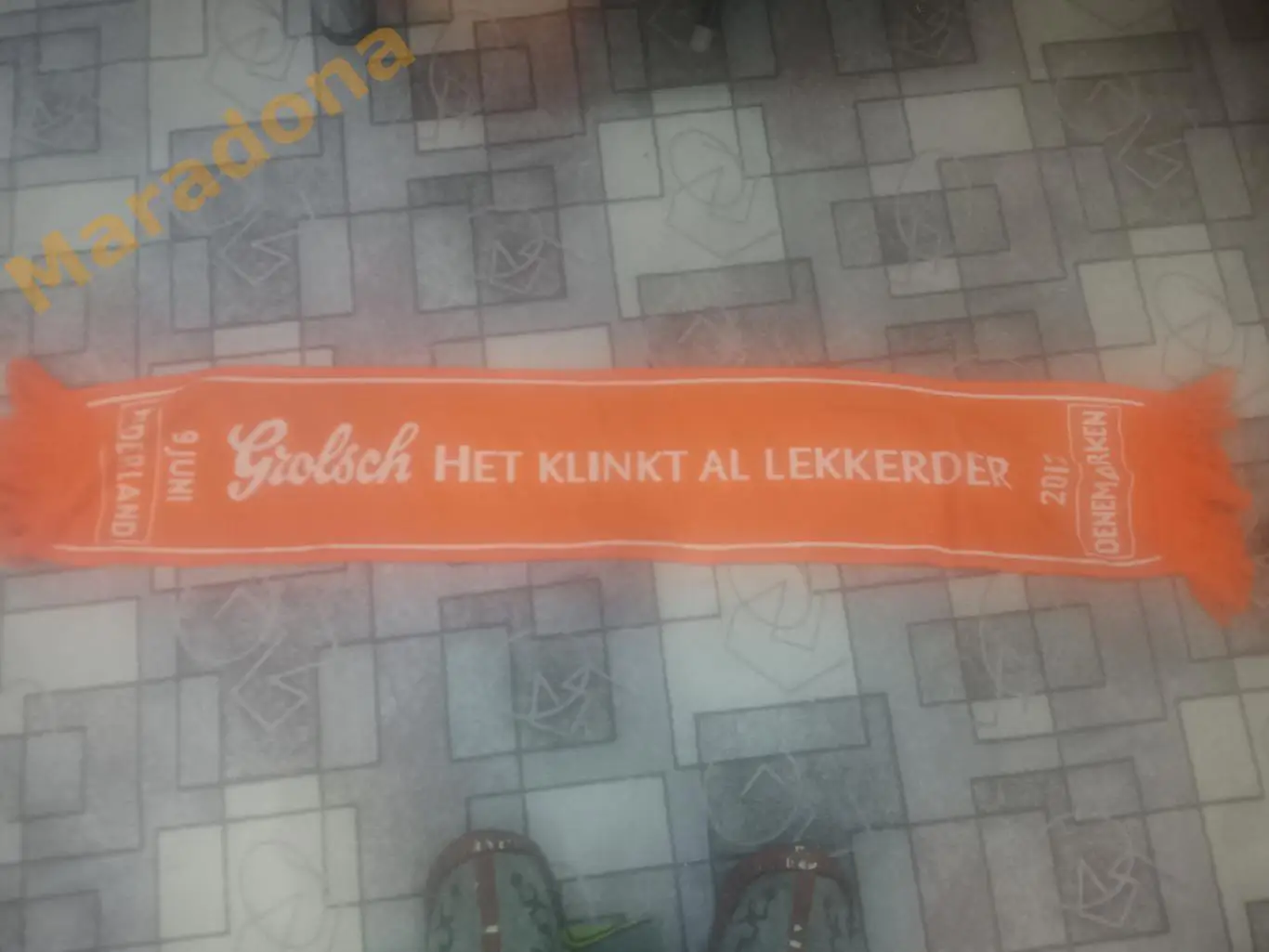 Шарф Голландия - Дания 2012 Евро 1