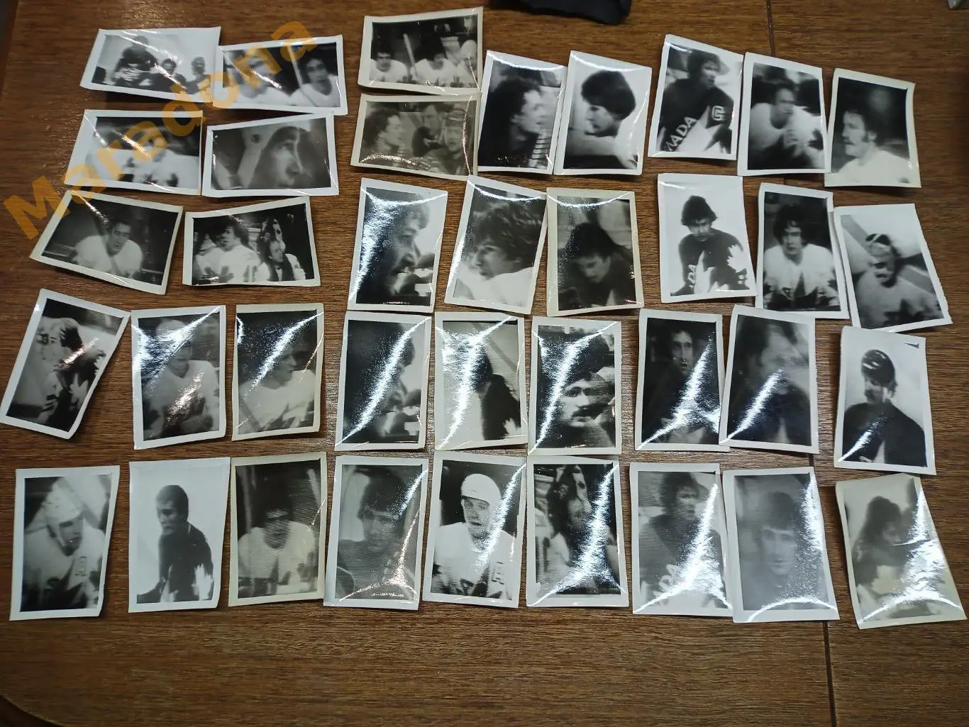 НХЛ карточка игрока 37 штук 1970/1980 NHL