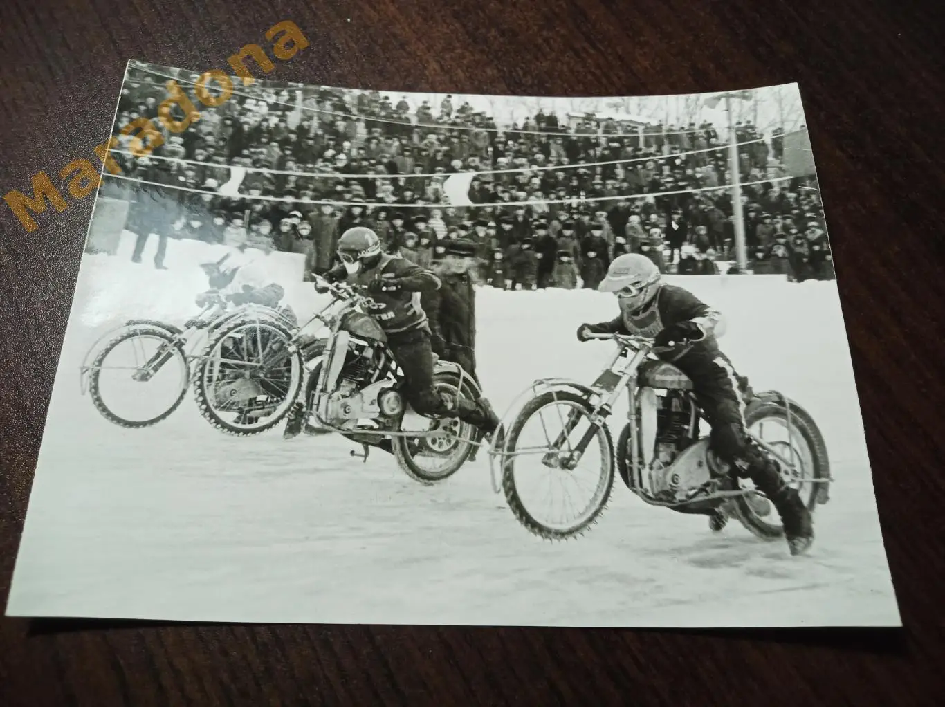 Спидвей СК УВЗ Нижний Тагил 1.03.1987. старт заезда