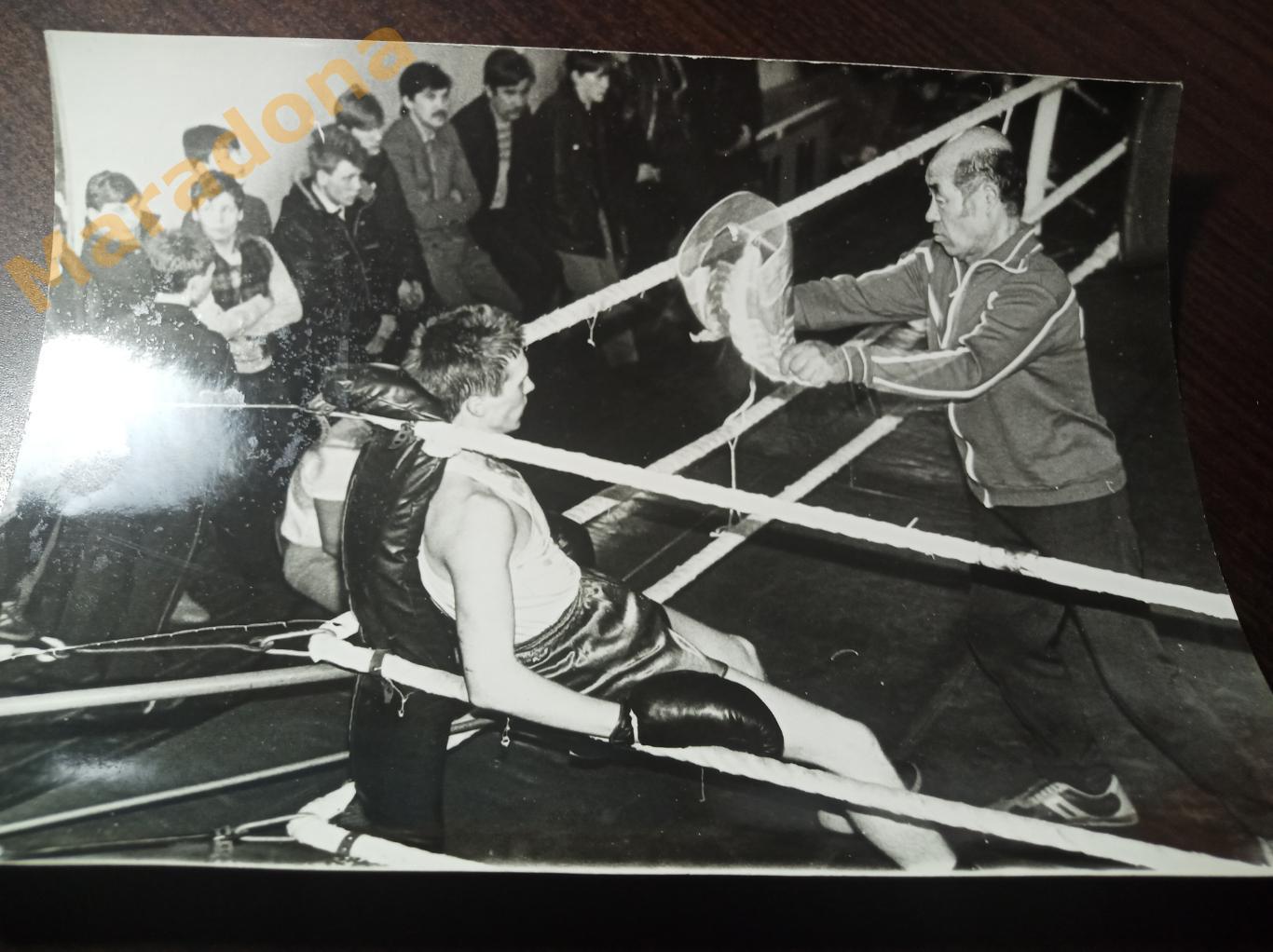 Бокс тренер В.Ли Нижний Тагил 1980