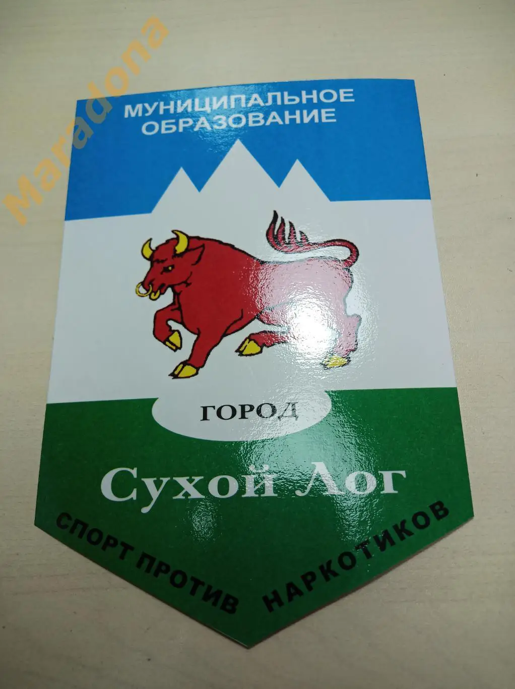 Вымпел Сухой Лог Спорт против наркотиков Свердловская область
