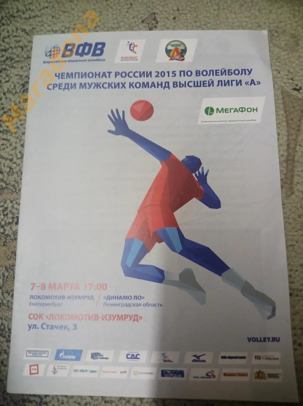 Локомотив-Изумруд Екатеринбург - Динамо ЛО Санкт-Петербург- 2014 / 2015