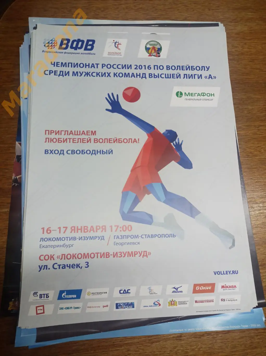 Локомотив-Изумруд Екатеринбург - Газпром-Ставрополь Георгиевск 2015 / 2016