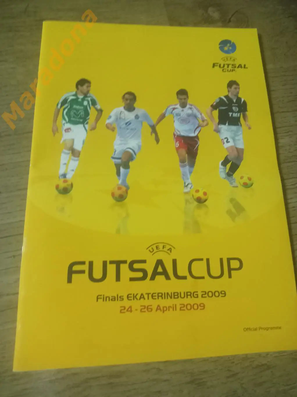 Екатеринбург 2009 Кубок УЕФА Финал ВИЗ-Синара Динамо Москва Кайрат Испания 2