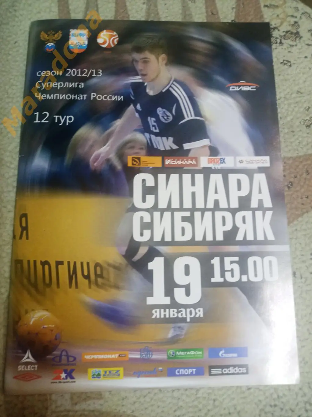 Синара Екатеринбург - Сибиряк Новосибирск 2012/2013