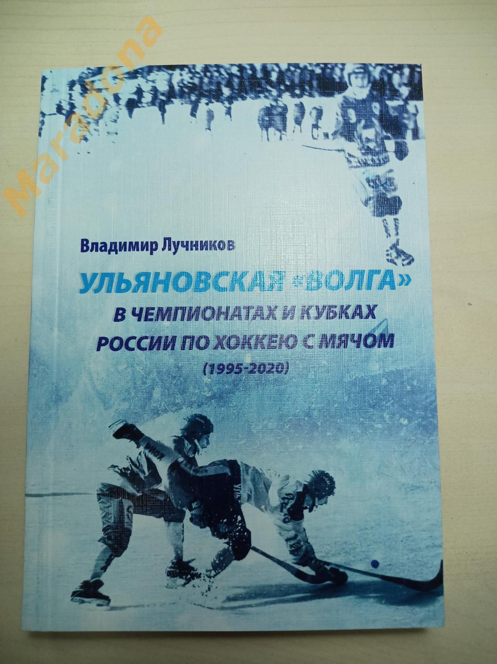 В.Лучников Ульяновская Волга по хоккею с мячом (1995-2020) Ульяновск 2021