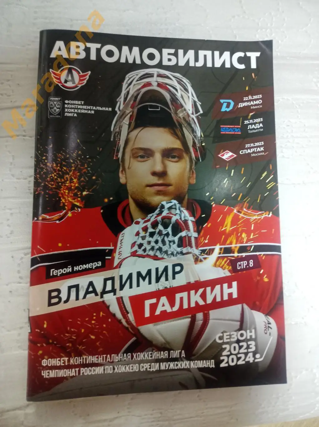 Автомобилист Екатеринбург - Динамо Минск, Лада, Спартак Москва 2023/2024