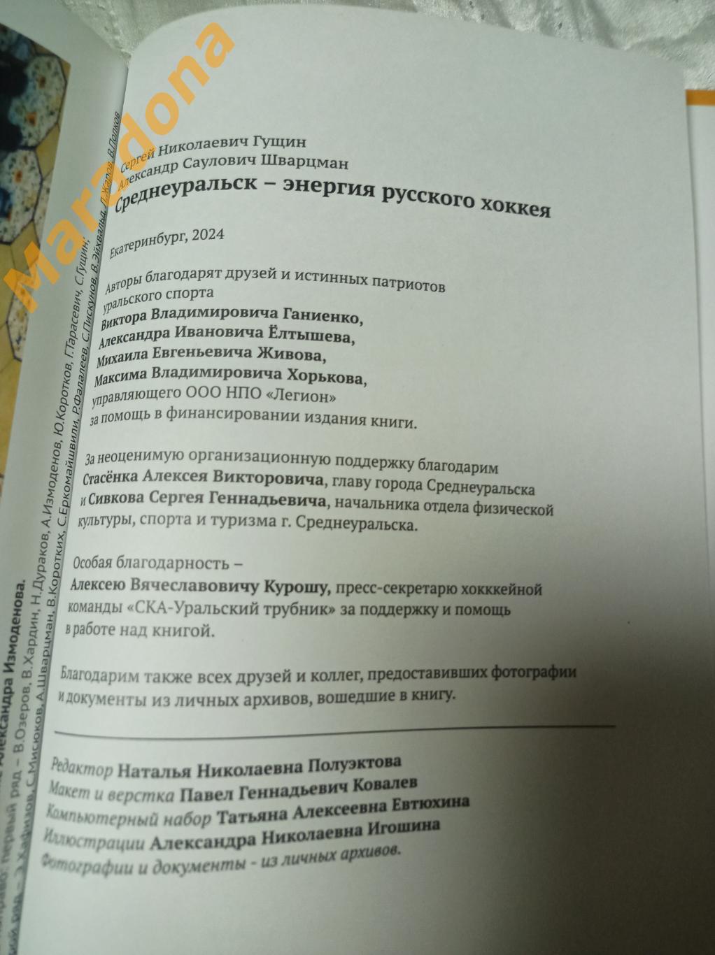 С.Гущин, А.Шварцман. Среднеуральск - Энергия русского хоккея 2024 Екатеринбург 3