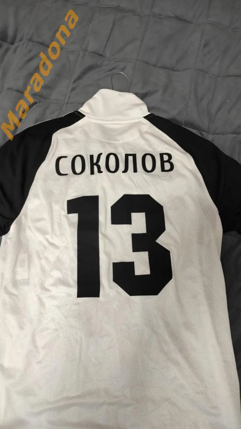 * Матчевая футболка Синара Екатеринбург/Спортинг Лиссабон Антон Соколов №13