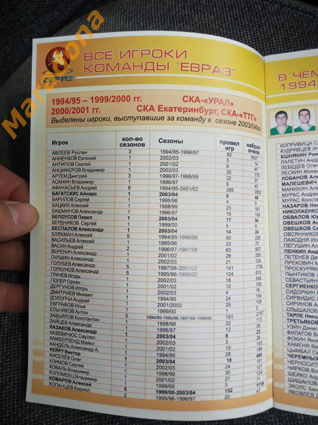 баскетбол ЕВРАЗ Екатеринбург 2001-2004 2