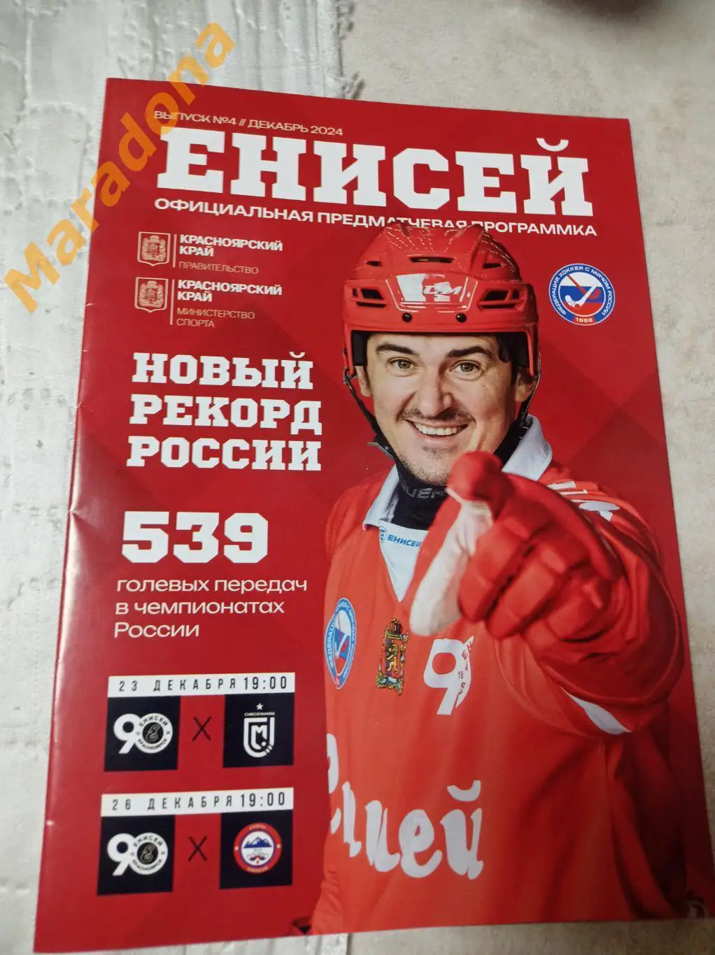 Енисей Красноярск - Сибсельмаш Новосибирск+Саяны Абакан 2024/2025